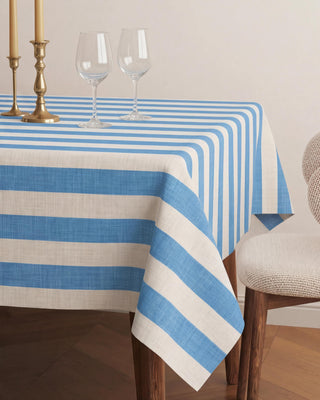 Mantel Cool Breeze Linen Stripes