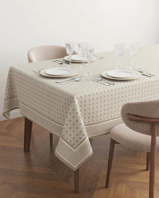 Mantel Wheat White Rattan