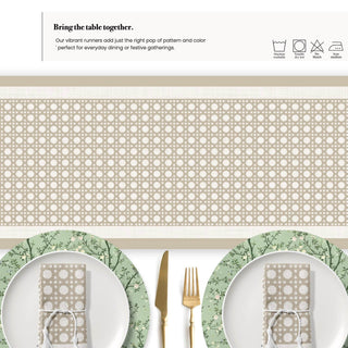 Camino de Mesa Soft Sand Rattan