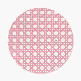 Funda de Bajaplato Petal Pink Rattan