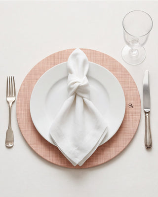 Funda de Bajaplato Rose Cloud Linen