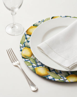 Funda de Bajaplato Blue Lemon Crown