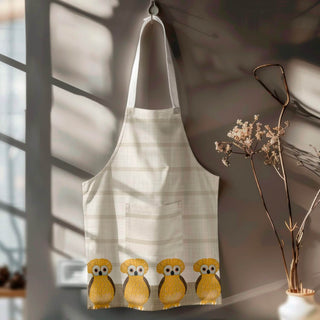 Delantal Tecolote Vanilla Linen