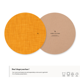 Funda de Bajaplato Gold Sienna Linen