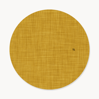 Funda de Bajaplato Harvest Mustard Linen