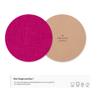 Funda de Bajaplato Mulberry Linen