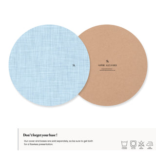 Funda de Bajaplato Sky Linen