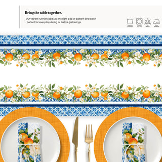 Camino de Mesa Ariancia di Maiolica