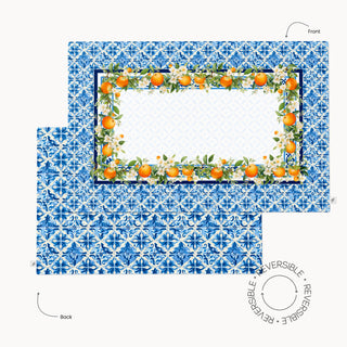 Ariancia di Maiolica Reversible Placemat / Set 2