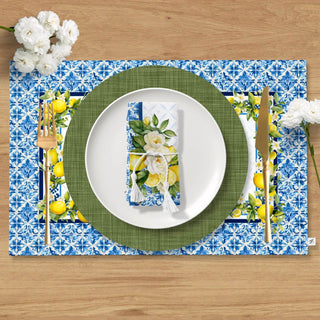 Individual Lemon di Maiolica / Set 2