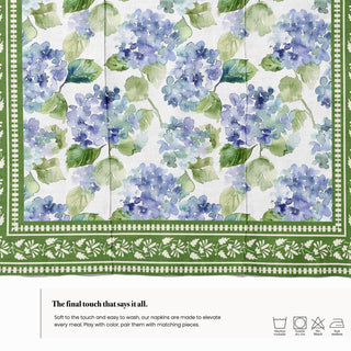 Servilleta Hydrangea Haze