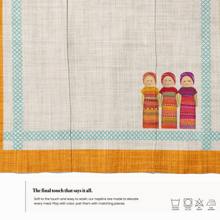 Servilleta Quitapenas Gold Sienna Linen