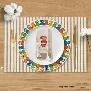 Individual Tecolote Vanilla Linen / Set 2