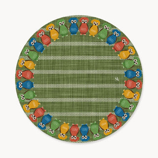 Funda de Bajaplato Tecolote Earth Moss Linen