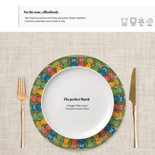 Mantel Tecolote Earth Moss Linen