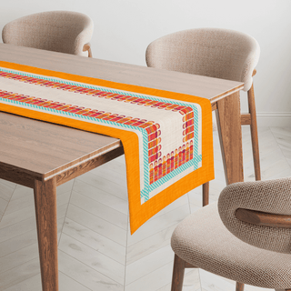 Camino de Mesa Worry Doll Gold Sienna Linen