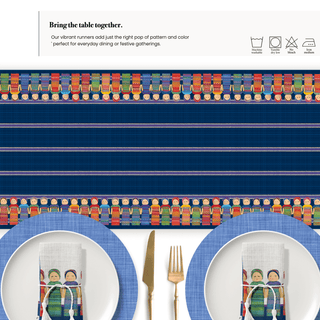 Camino de Mesa Blue Quitapenas