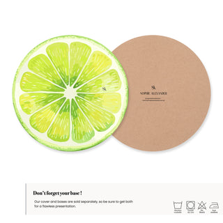 Funda de Bajaplato Lime Slice