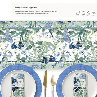 Camino de Mesa Mint Blossom