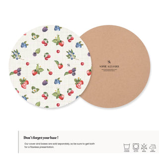 Funda de Bajaplato English Berry Garden