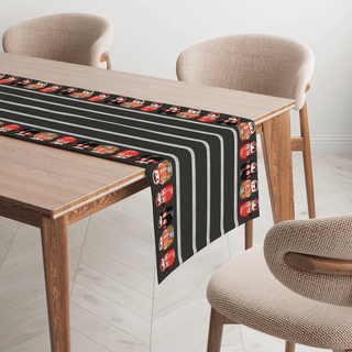 Camino de Mesa Black Monkey Mask