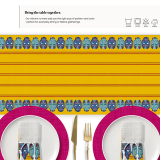 Camino de Mesa Tiger Mask