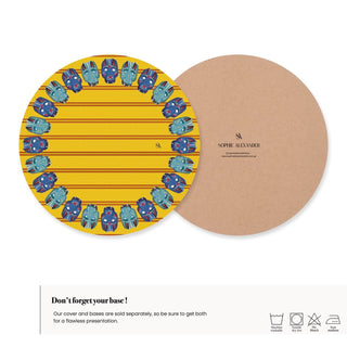 Funda de Bajaplato Mascara de Tigre