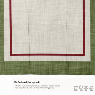 Servilleta Earth Moss Frame