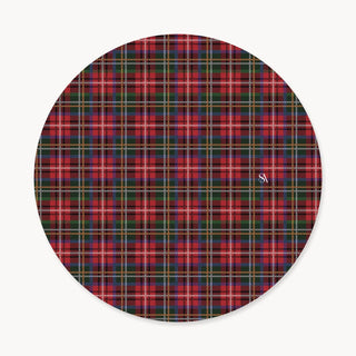 Funda de Bajaplato Plaid Tartan