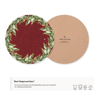 Funda de Bajaplato Red Garland Grace