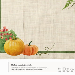 Servilleta Pumpkin Harvest