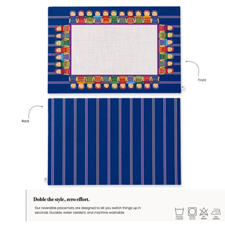 Individual Blue Quitapenas / Set 2