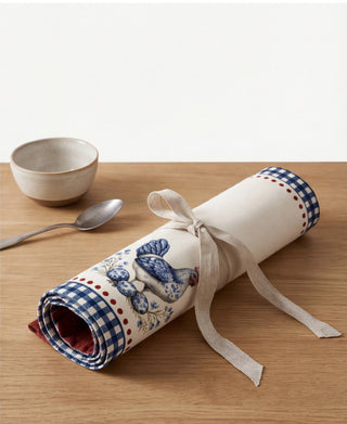 Individual Blue Farmhouse Toile / Set 2