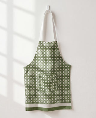 Delantal Earth Moss Rattan