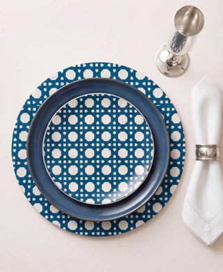 Funda de Bajaplato Admiral Blue Rattan