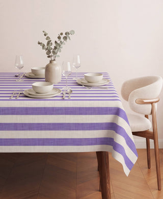 Mantel Violet Stripes