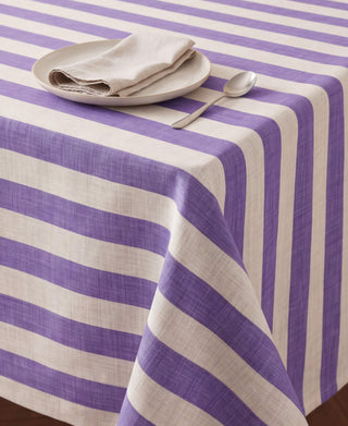 Mantel Violet Stripes