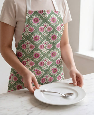 Delantal Pink Botanica