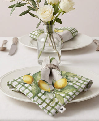 Servilleta Green Lemon Crown