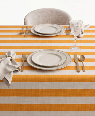 Mantel Gold Sienna Stripes
