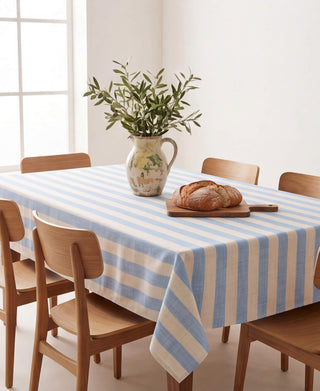 Mantel Frosted Lake Stripes