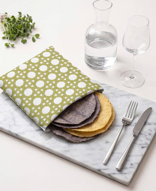 Tortillero Olive Mist Rattan