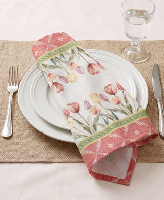 Servilletas Spring Pink Tulip