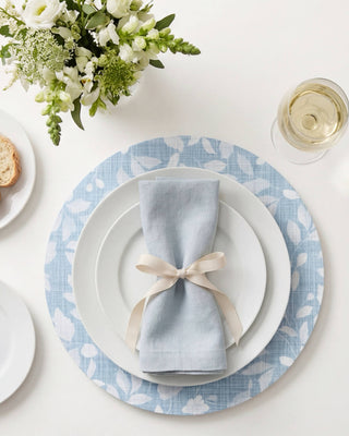 Funda de Bajaplato Sky Linen Botanica