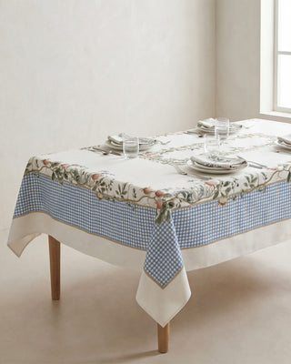 Mantel Blue Orchard Garden