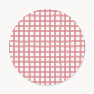 Funda de Bajaplato Rose Checkers