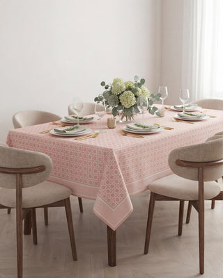 Mantel Rose Cloud White Rattan