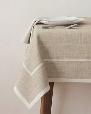 Mantel Soft Sand Linen
