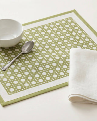 Individual Olive Mist Rattan / Set 2