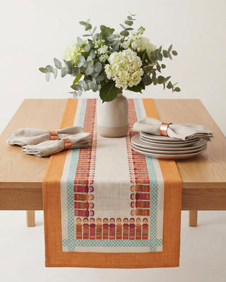 Camino de Mesa Worry Doll Gold Sienna Linen